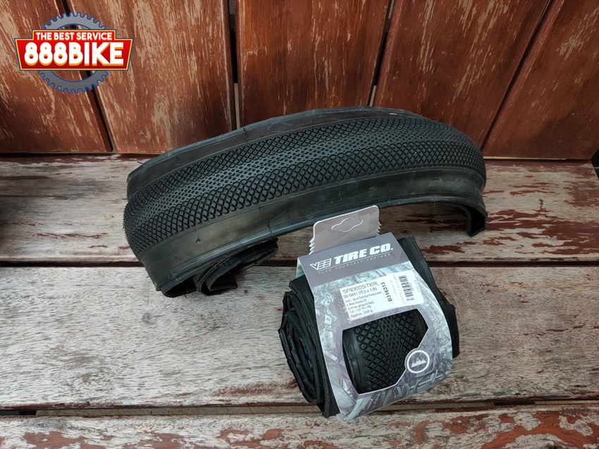 ยางนอกขอบพับ VEE TIRE Rubber Speedster 27.5x1.95 TUBELESS 120 TPI/FB B316313