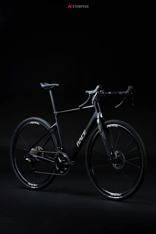 KAZE RACE STAMPED SMT(สแตมพีด) Smart Version จักรยาน Gravel Bike (กราเวลไบค์) เฟรม Carbon SHIMANO 105 (2x11 Speed) NEW2025