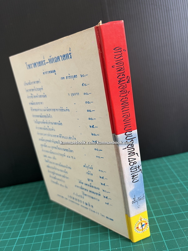ตำราดูลายมือด้วยตนเองแบบประยุกต์ 48 ชั่วโมงและ 320 เส้น ผลงานของ ตรีบุรัมย์