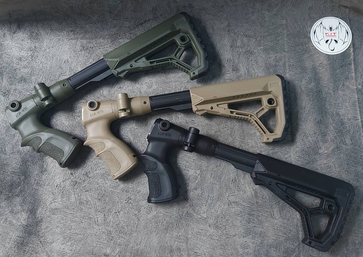 FAB Defense Remington 870 Pistol Grip And Folding M4 Collapsible Buttstock AGRF 870 FK