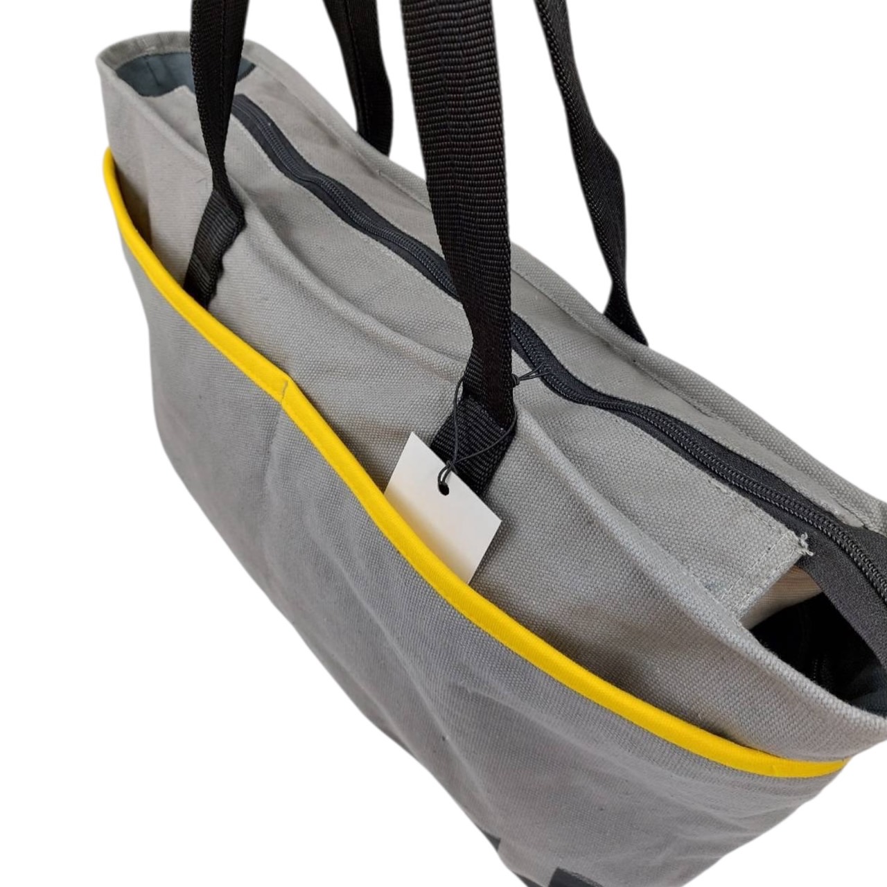 กระเป๋าผ้าแคนวาส ทรงสี่เหลี่ยมผืนผ้า ขนาด ก.33*ส.22*ก้น 10 ซม.