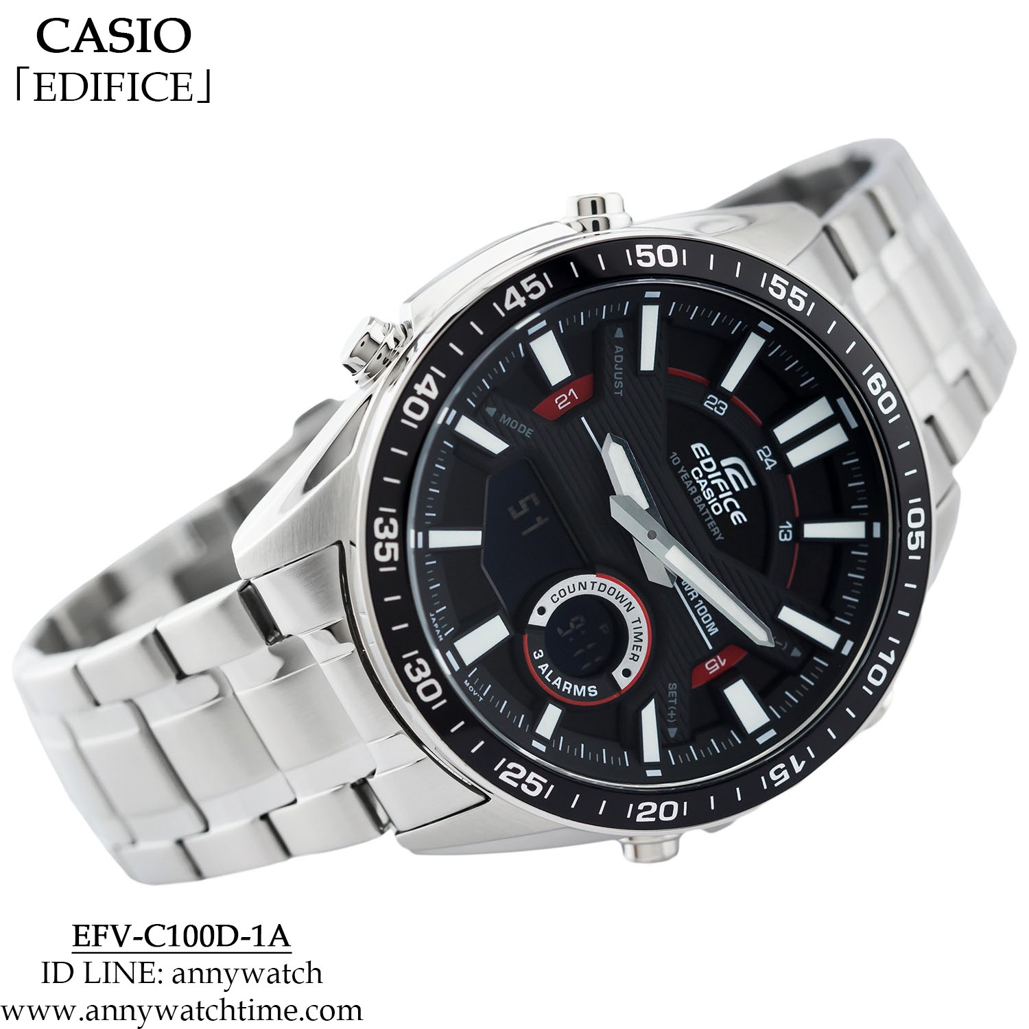 EDIFICE EFV-C100D-1A