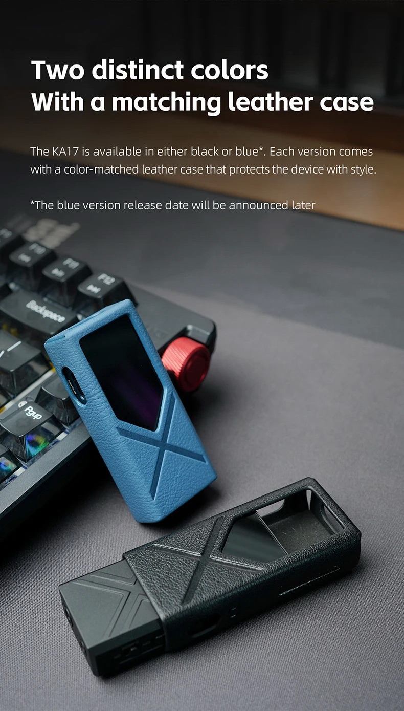 FiiO KA17 DAC/AMP พกพาชิป DAC คู่ ES9069Q จอ Dot Matrix รองรับ MQA Hi-Res ประกันศูนย์ไทย