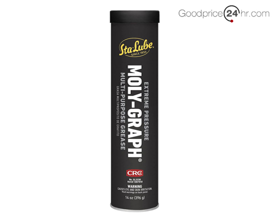 c-125. CRC Moly-Graph Grease 396 g. จารบีผสมโมลิดินั่ม และแกรไฟท์ ทนแรงกดดันสูงพิเศษ