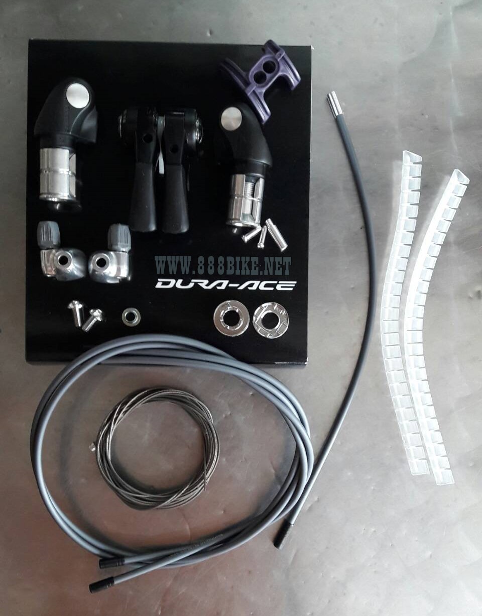 มือเกียร์ DURA-ACE สำหรับใส่ BAR END, SLBSR1, 2/3X11-SPD ใช้ได้ทั้งจาน 2 หรือ 3 ชั้น (ติดปลายแฮนด์)