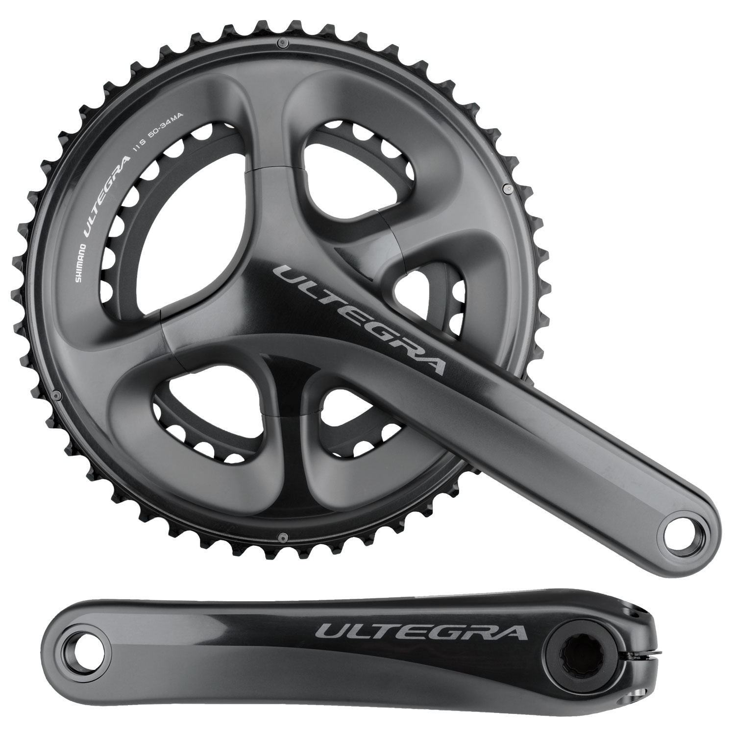 จาน ULTEGRA, FC-6800, 50x34T, 172.5MM, 165MM (มีกะโหลกอังกฤษ) แพ๊คถุง