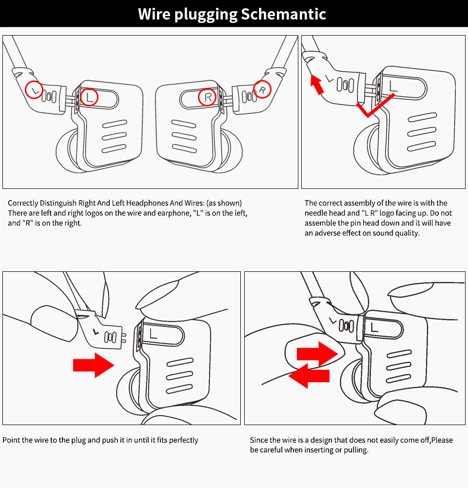 ขาย KZ BA10 หูฟัง 5 ไดร์เวอร์ Pure Balanced (5BA) ถอดสายได้