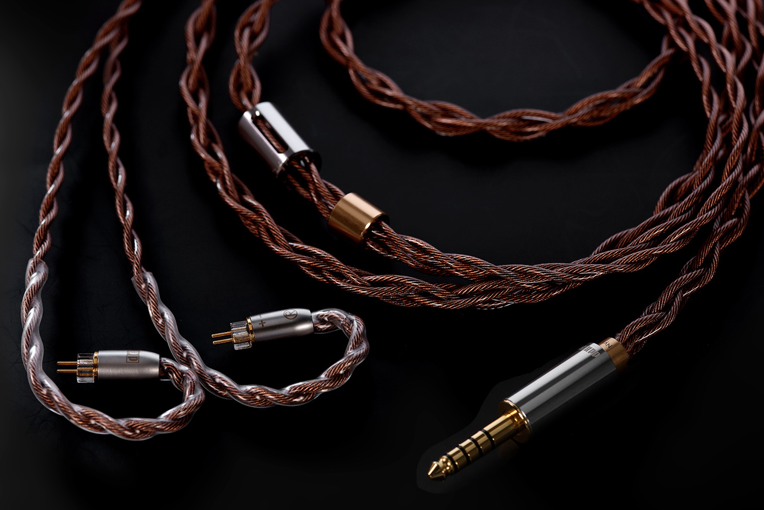 DD BC130B สายอัพเกรดหูฟัง OCC หุ้มฉนวน สายถักมือระดับเทพ