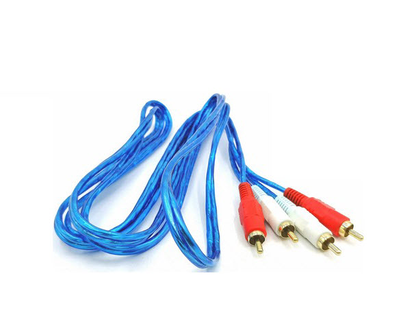 สายสัญญาณ 2RCA, สาย AV ด้านละ2หัว (แดง-ขาว)