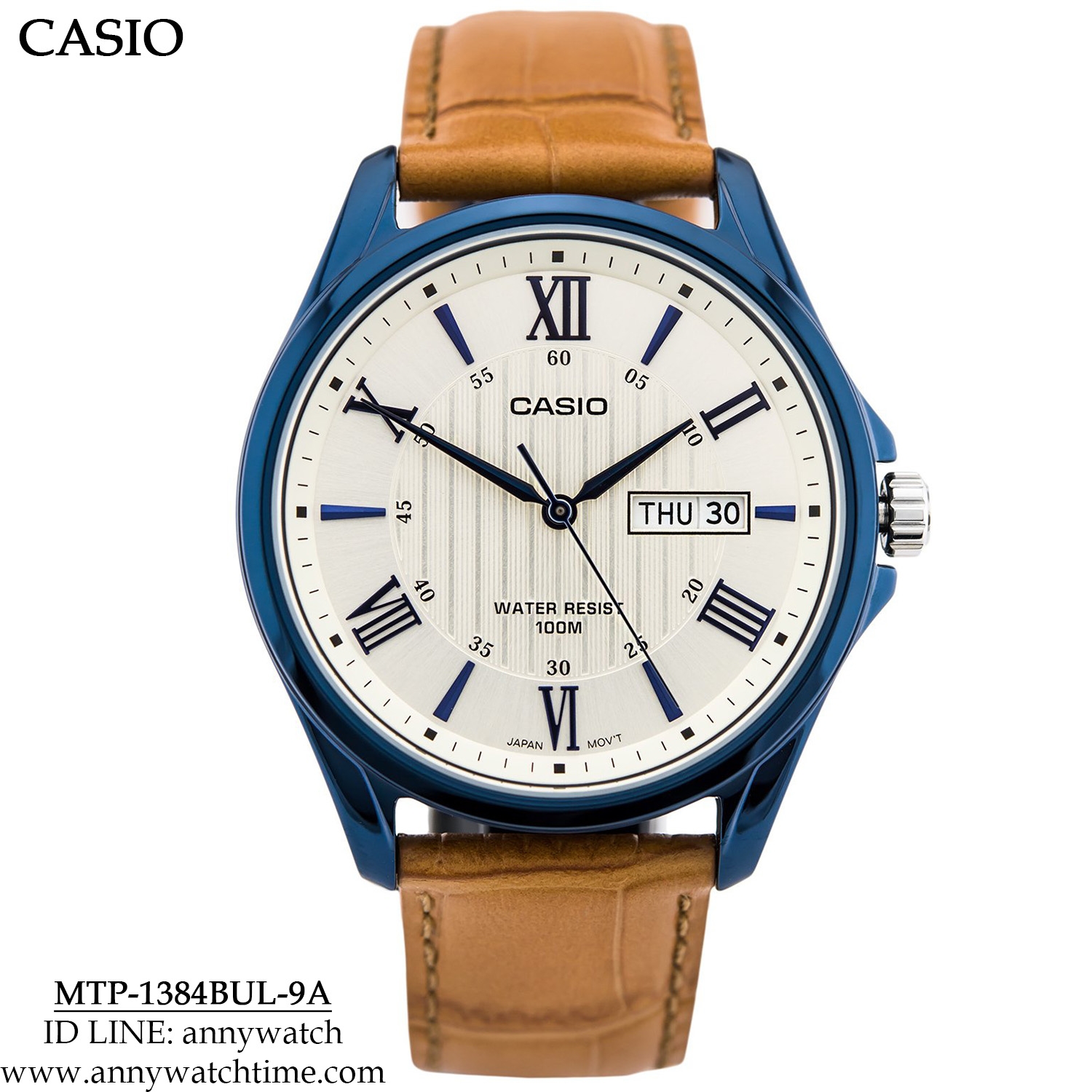 CASIO MTP-1384BUL-9A
