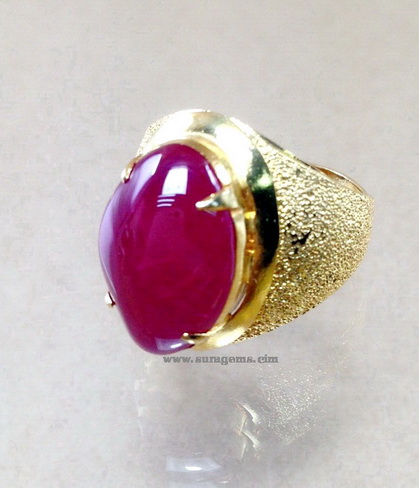 ทับทิมพม่า Natural Burma Ruby ใบเซอร์AIGS ทรงมาร์คีส์ สีแดงเลือดนกสดสวย รูปสวยทรงงาม ขนาด 17.21x11.39x5.89 มม. นน. 10.15 ct.