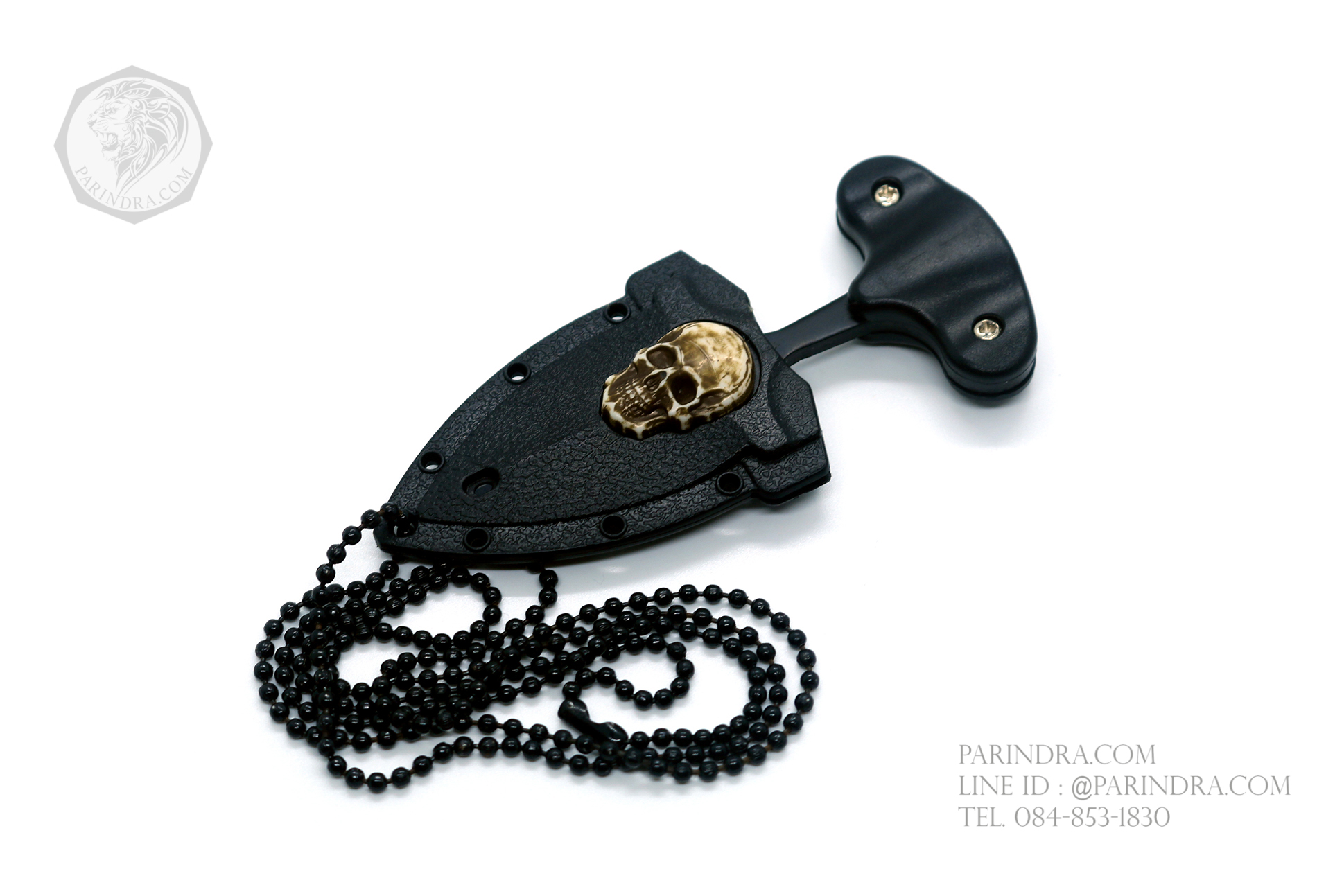 มีดห้อยคอ มีดชก ปลอกรูปหัวกระโหลก