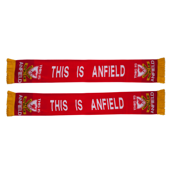 ผ้าพันคอ ฟุตบอล สโมสรลิเวอร์พูล - THIS IS ANFIELD ใหม่ / LIVERPOOL Football Club Scarf - THIS IS ANFIELD NEW