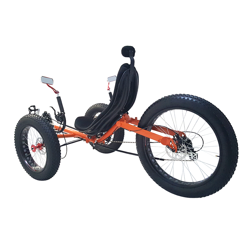 จักรยานนอนปั่น MOTRIKE M-F010 Fat Bike Recumbent Trike Entry-level Fat Trike, M-F010 ล้อโต