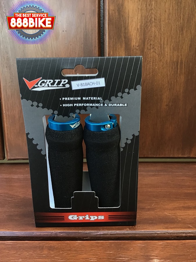 ปลอกแฮนด์โฟม V-GRIP ,V-818ACH-01, (Alloy Ring L:130MM)