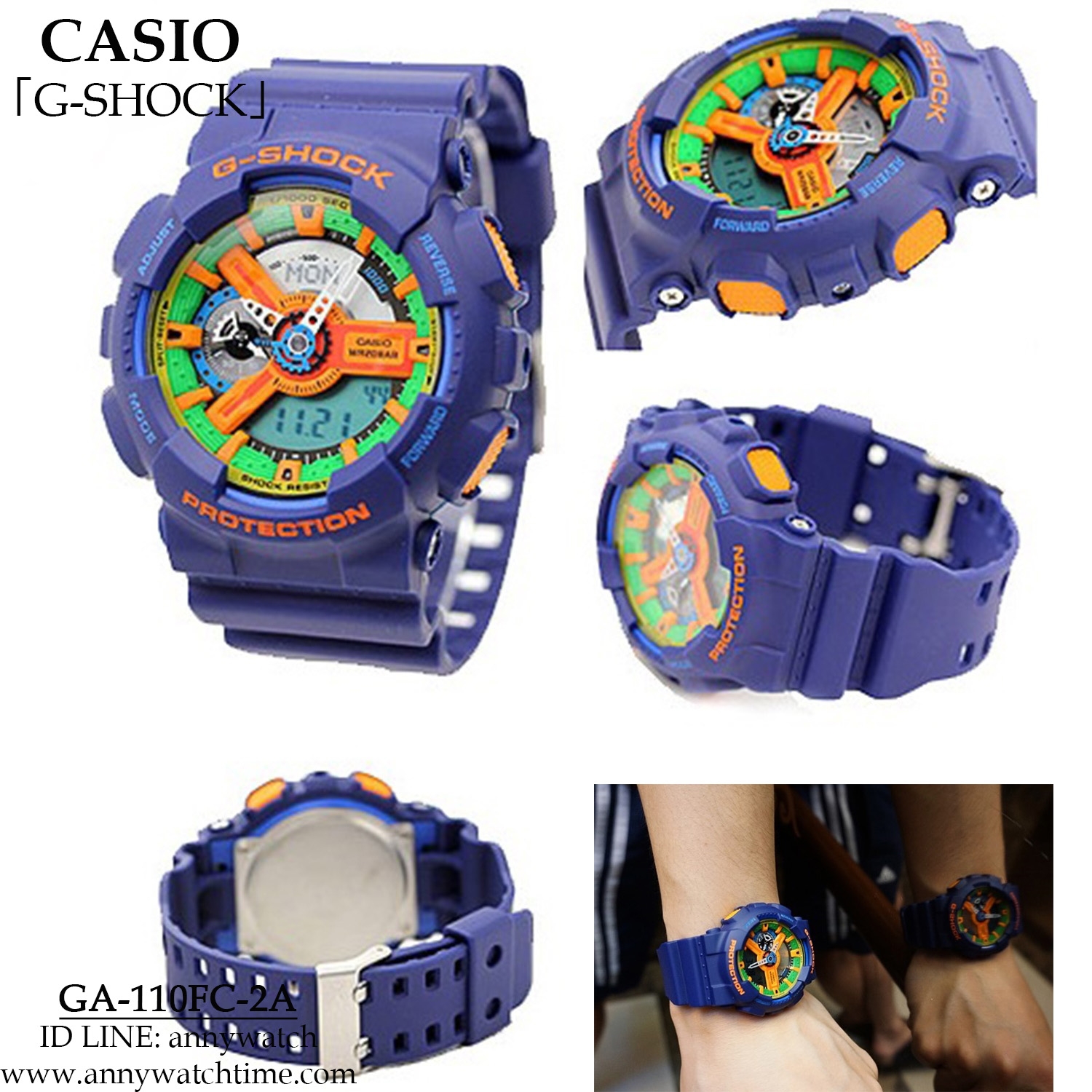 【値下げ・未使用】CASIO G-SHOCK GA-110FC-2A GA-110FC-2AJFサポートページ | CASIO