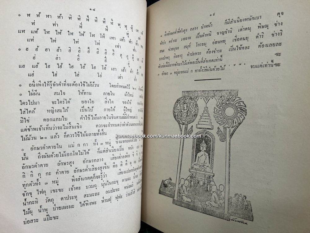 มูลบทบรรพกิจ (หนังสือเรียนสมัยต้นรัตนโกสินทร์) อนุสรณ์ พระครูโสภณธรรมภาณ อดีตเจ้าอาวาสวัดวรนายกรังสรรค์ จ.อยุธยา