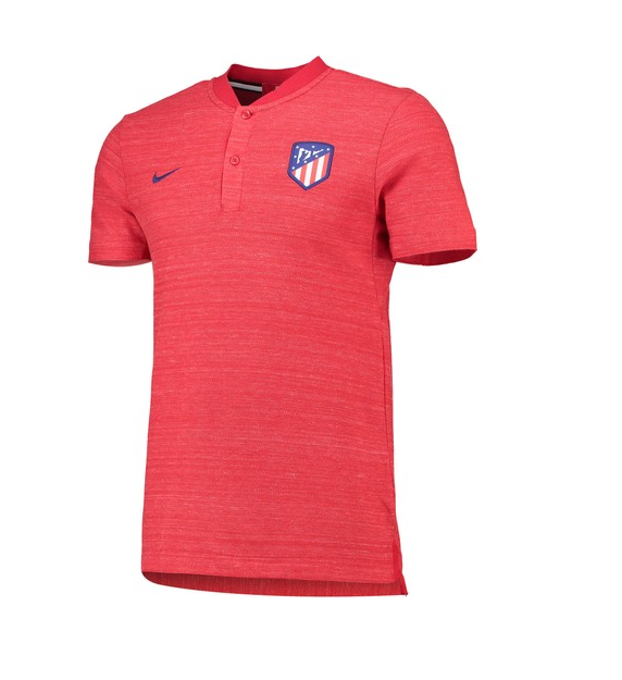 เสื้อโปโลแอตเลติโก มาดริด Grand Slam สีแดงของแท้