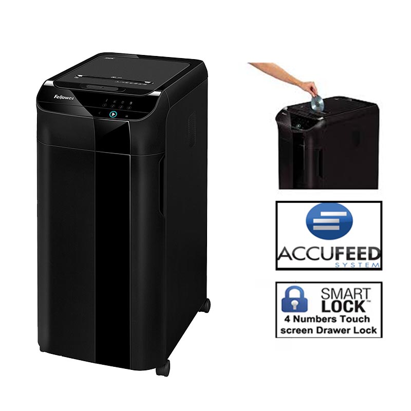 เครื่องทำลายเอกสาร Fellowes รุ่น Automax 350C