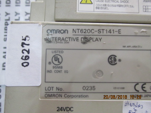 LCD TOUCH SCREEN “OMRON ” รุ่น NT620C-ST141