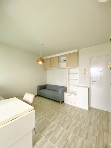 ให้เช่าคอนโด ดิ ไอริส พระราม9-ศรีนครินทร์ ตึก D 32 ตรม.เครื่องใช้ครบ ใกล้ Airport Link