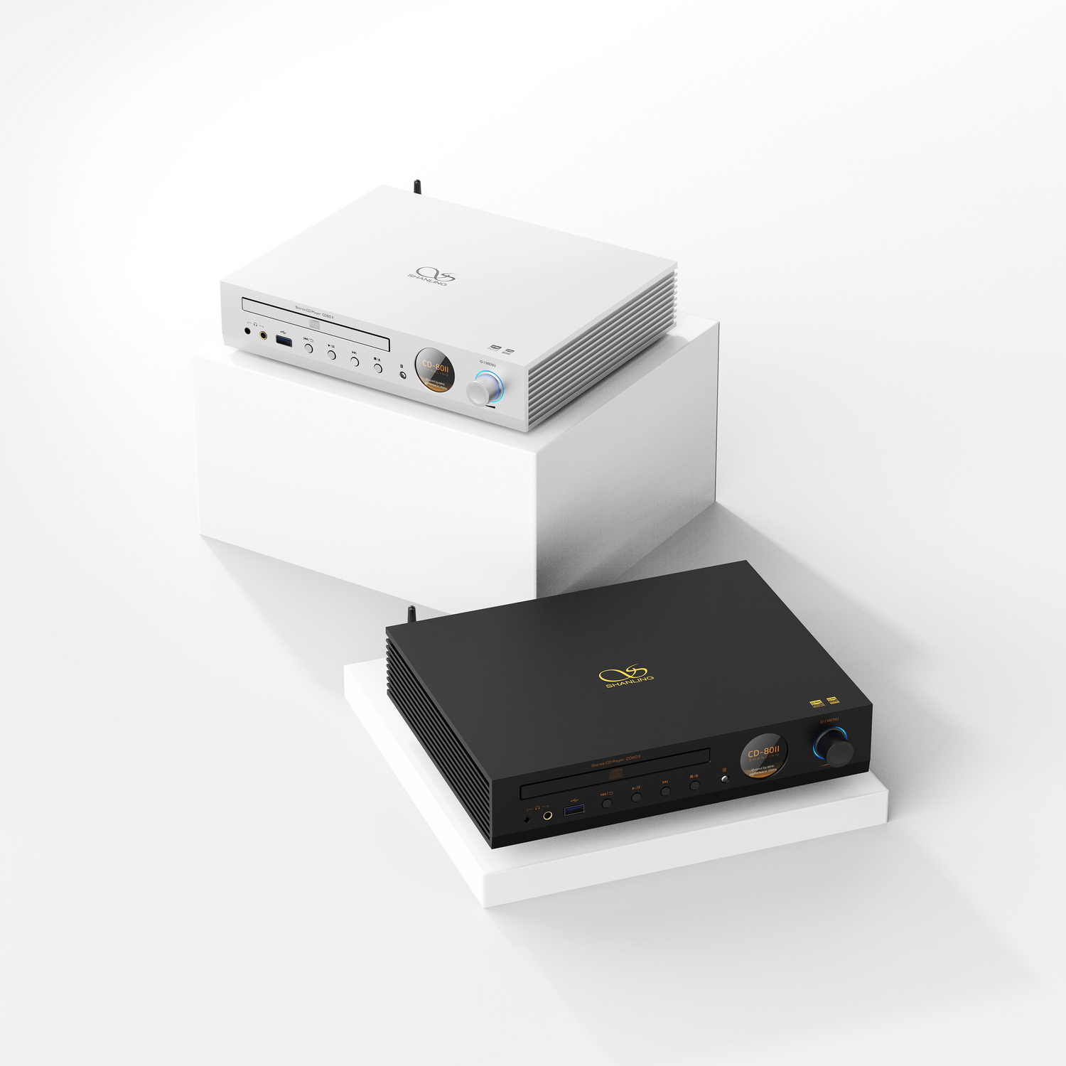 Shanling CD80II เครื่องเล่นซีดีอเนกประสงค์ DAC Cirrus CS43198 คุณภาพระดับ Hi-Fi ประกันศูนย์ไทย