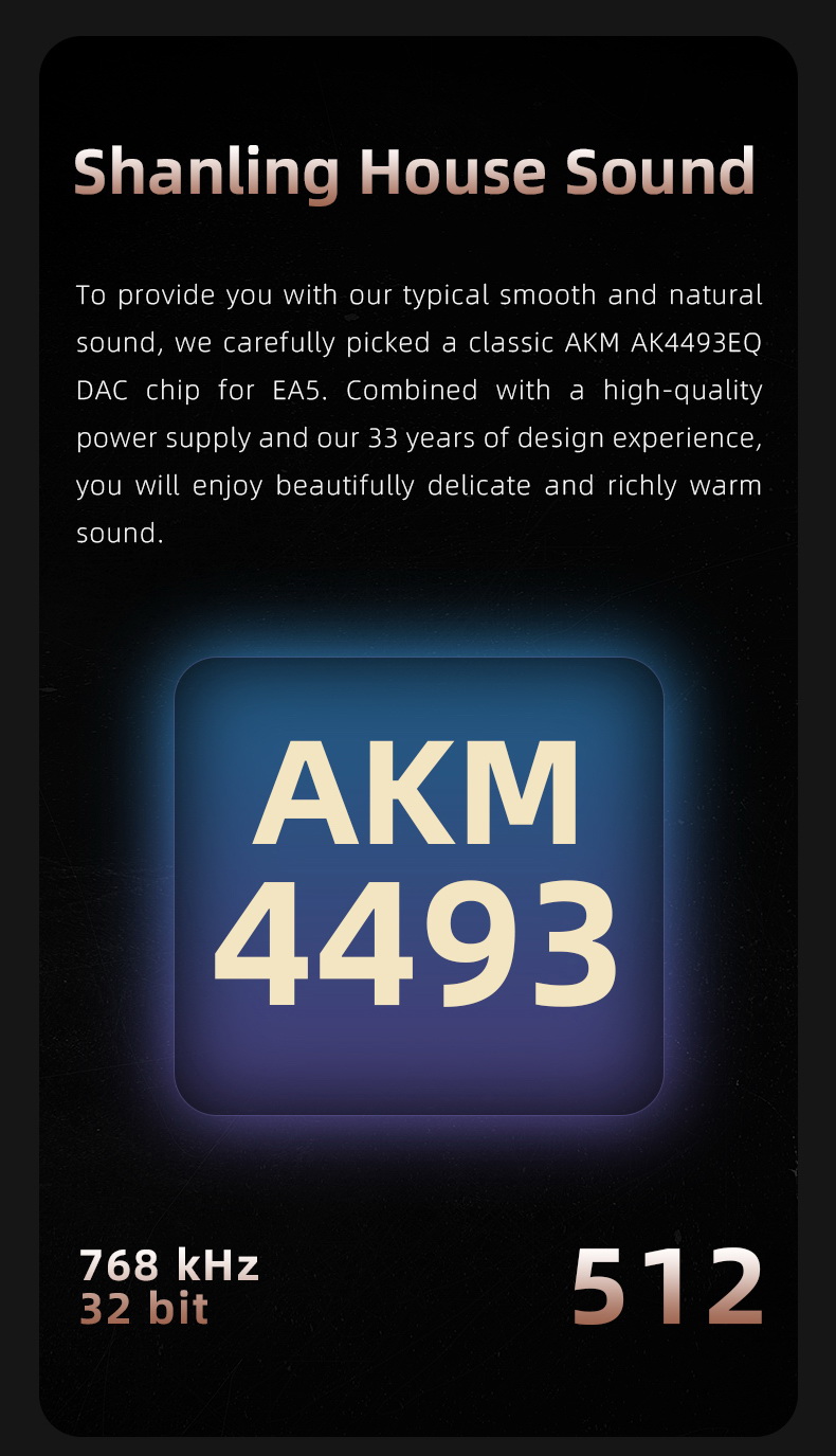 ขาย Shanling EA5 DAP+DAC+AMP ครบจบในตัว รองรับ MQA, Dual Hi-Res