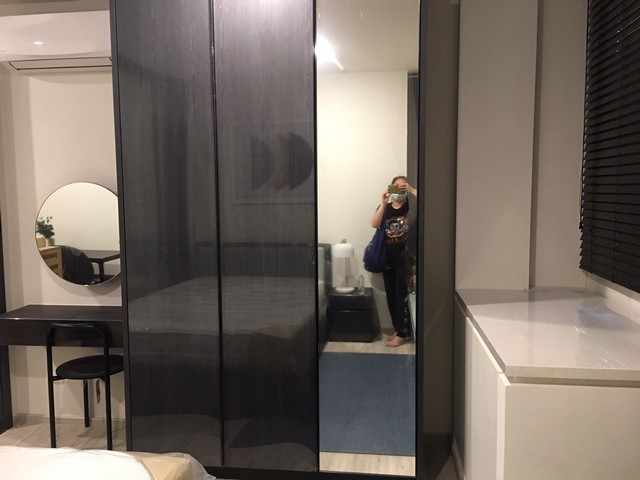 ให้เช่าคอนโอ เอ็กซ์ที ห้วยขวาง ตึก A 29 ตร.ม.ห้องใหม่ เครื่องใช้ครบ ใกล้ MRT ห้วยขวาง