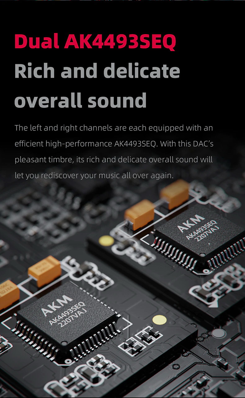 FiiO K7 True balanced DAC/Amp ตั้งโต๊ะ กำลังขับสูง ประกันศูนย์ไทย