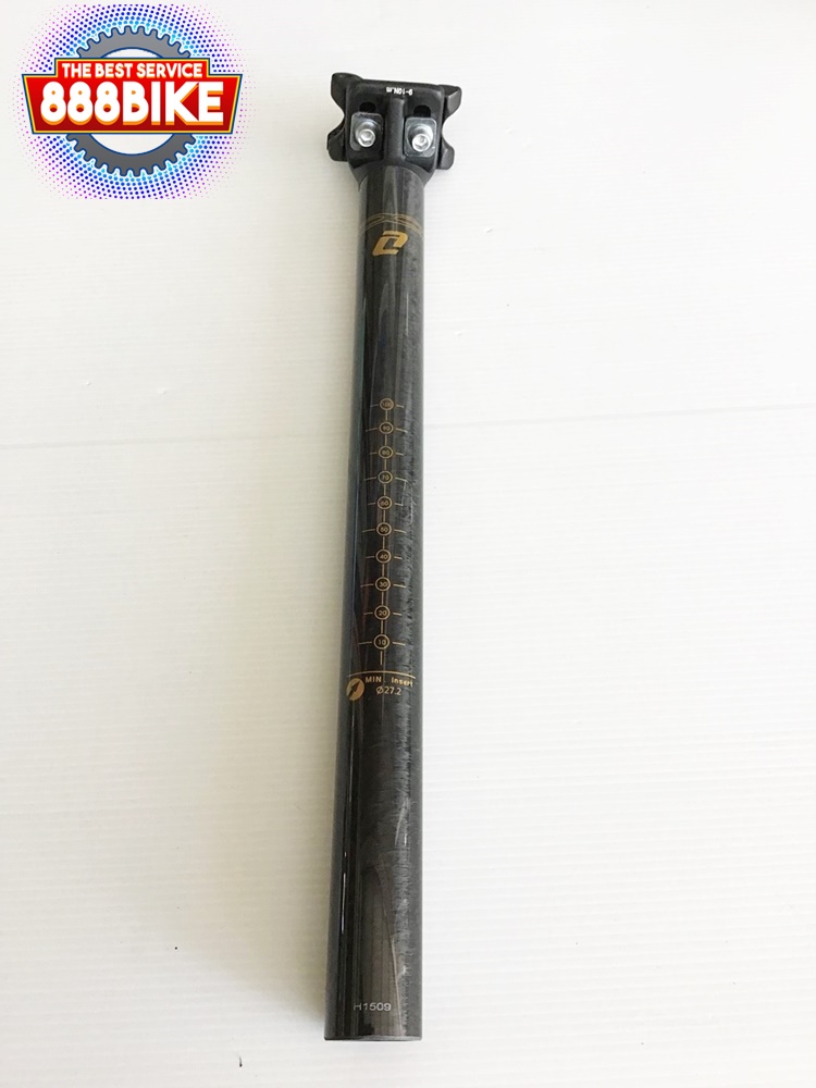 หลักอานอัลลอยด์ ZOOM BICYCLE SEATPOST ,SP-218/ISO/ACF-M ขนาด 27.2,ยาว 350มม.