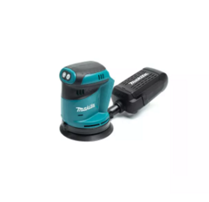 กล่องเก็บฝุ่น เครื่องขัดกระดาษทรายกลมไร้สาย Makita มากีต้า BO4558, BO5031, BO5040, BO5041, DBO180 Pn.135246-0 (แท้) ##(*)