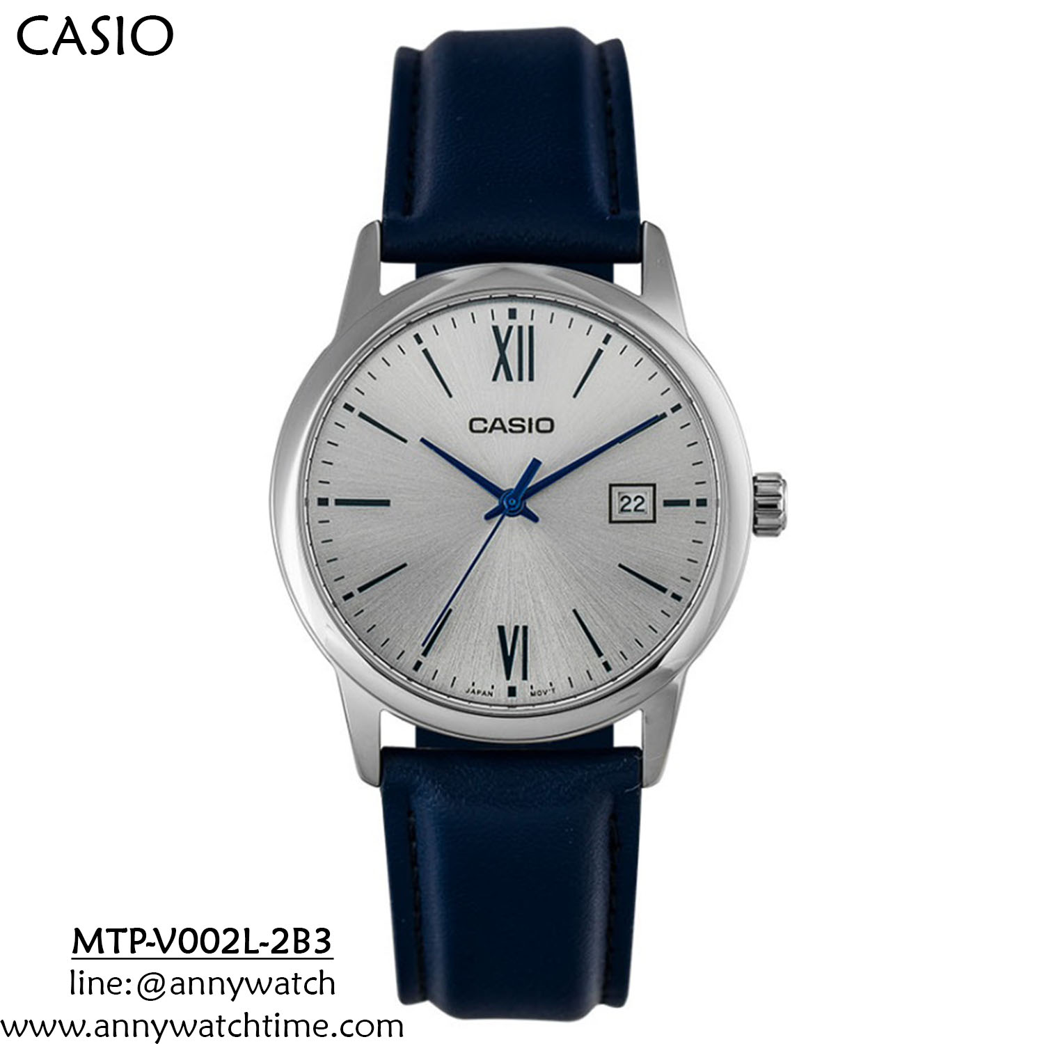 CASIO MTP-V002L-2B3