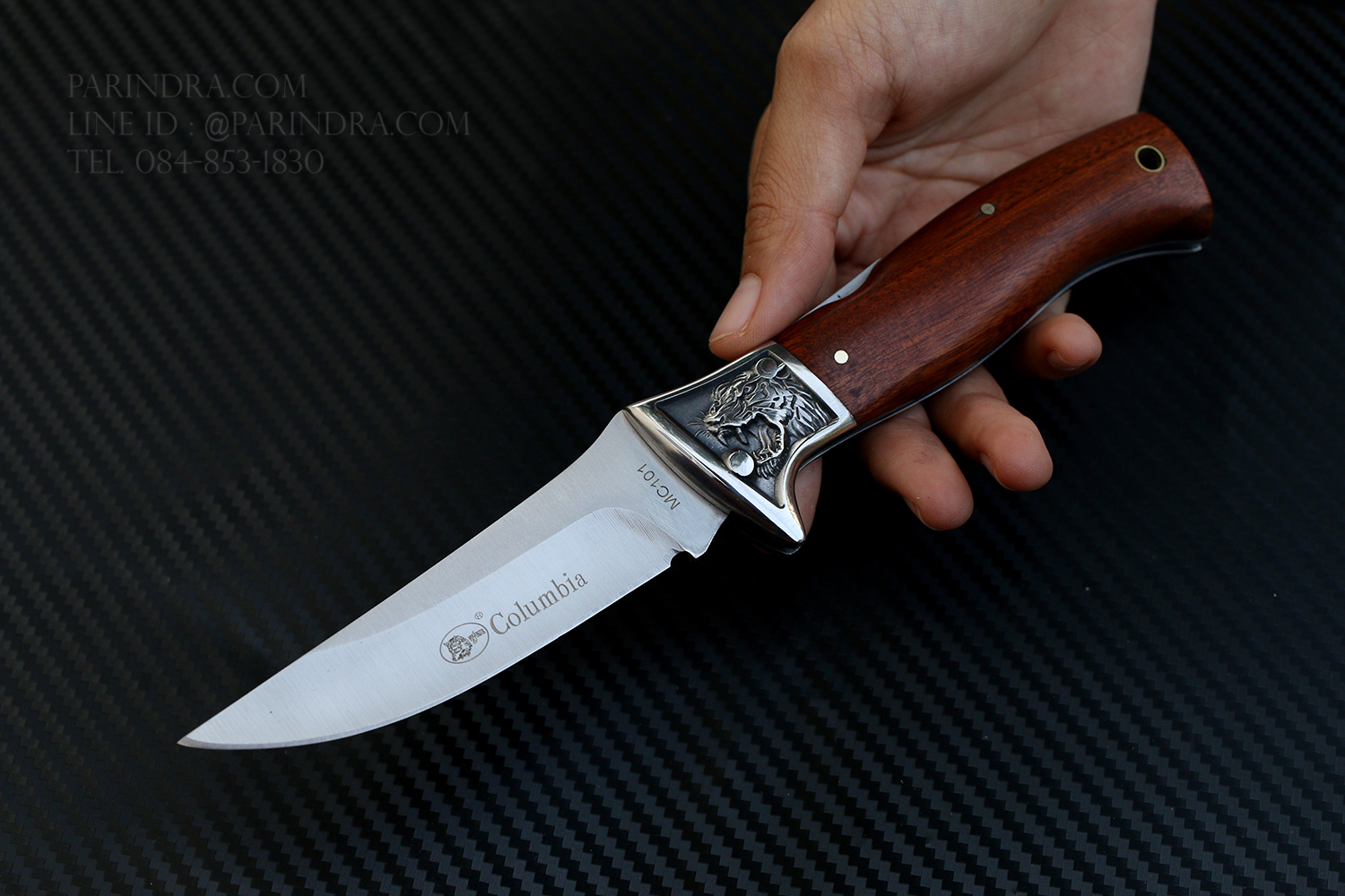 มีดพับ COLUMBIA MC101 รูปทรงสวย ด้ามไม้คลาสสิก