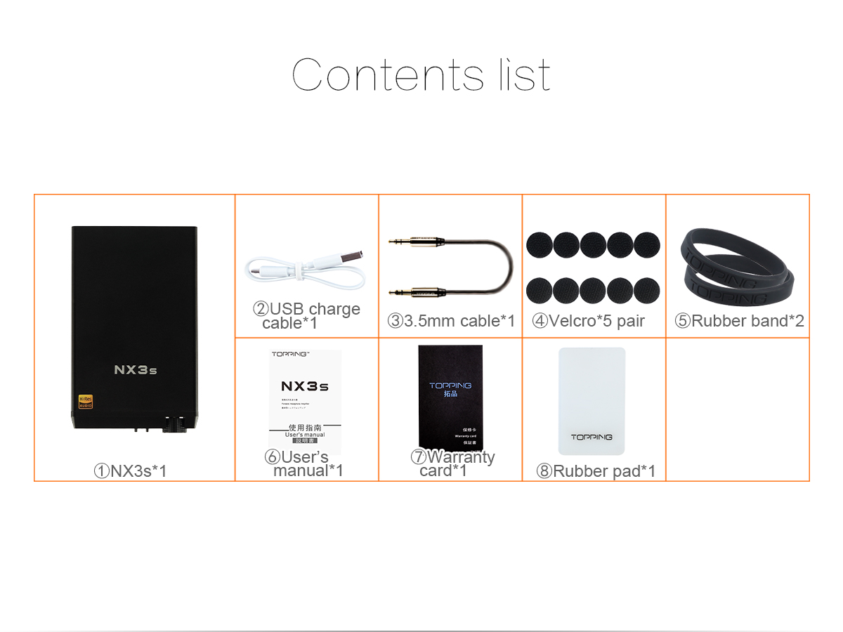 ขาย Topping NX3S แอมป์พกพากำลังขับสูง ชิป LME49720 + OPA2140 รองรับ Hi-Res