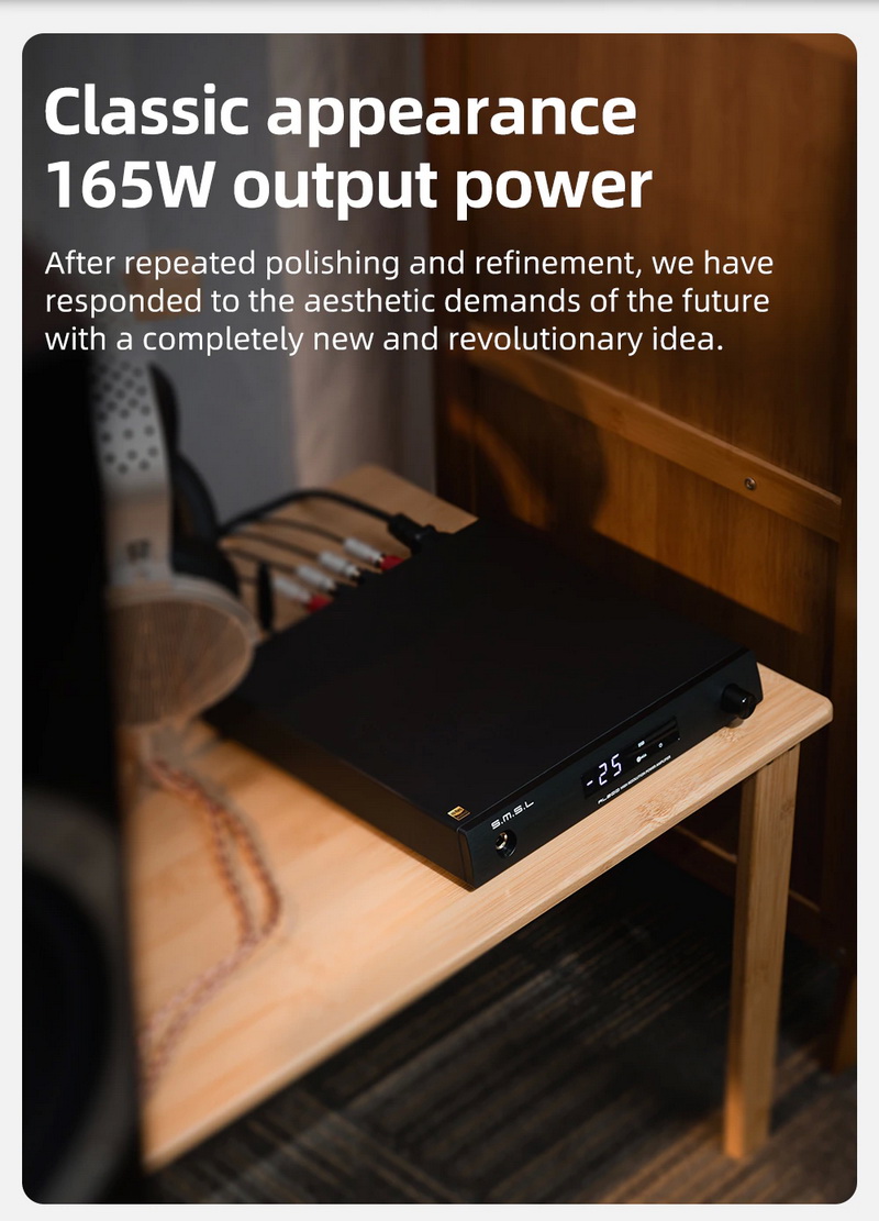 SMSL AL200 Stereo Intergrated Amplifier รองรับ MQA, Hi-Res ประกันศูนย์ไทย