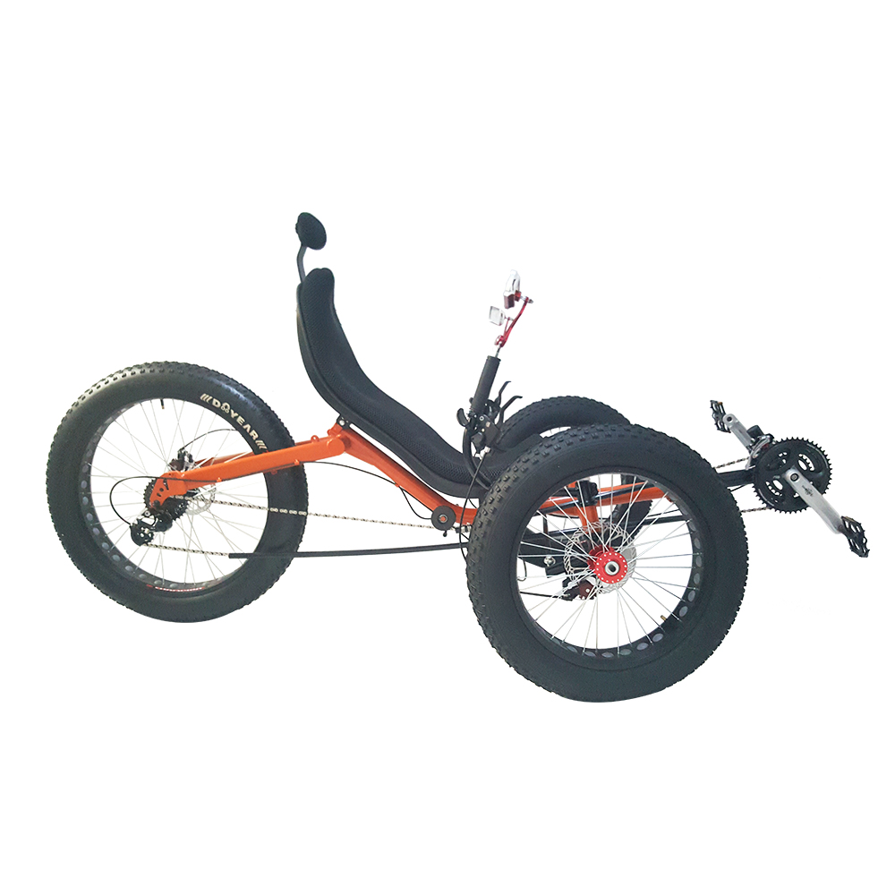 จักรยานนอนปั่น MOTRIKE M-F010 Fat Bike Recumbent Trike Entry-level Fat Trike, M-F010 ล้อโต
