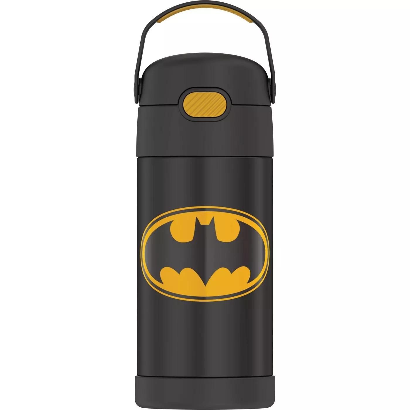 กระติกน้ำเก็บความเย็น Thermos Batman 12oz FUNtainer Water Bottle with Bail Handle - Black