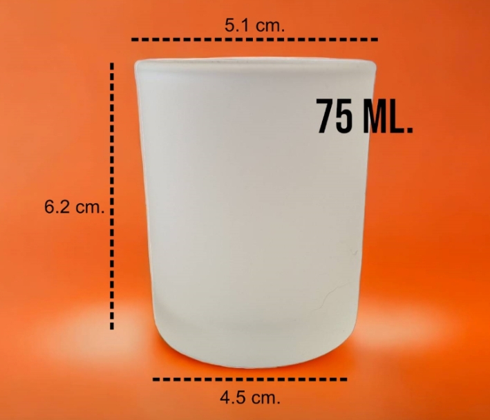 แก้วขุ่น ขนาด 2.6 oz. (75 ml.)