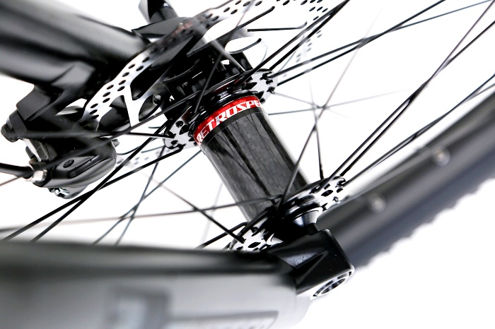 จักรยานเสือภูเขา TWITTER OVERLORD Full suspension bike, เฟรมคาร์บอน 1x12 speed Deore โช๊คลม ปี 2022