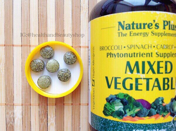 # ยกผักมาทั้งสวน # Nature's Plus, Mixed Vegetables, 180 Tablets