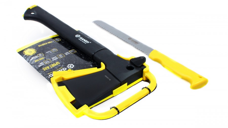 ขวานเดินป่า GANZO SPORT AXE รุ่น GSA01-YE (ของแท้)