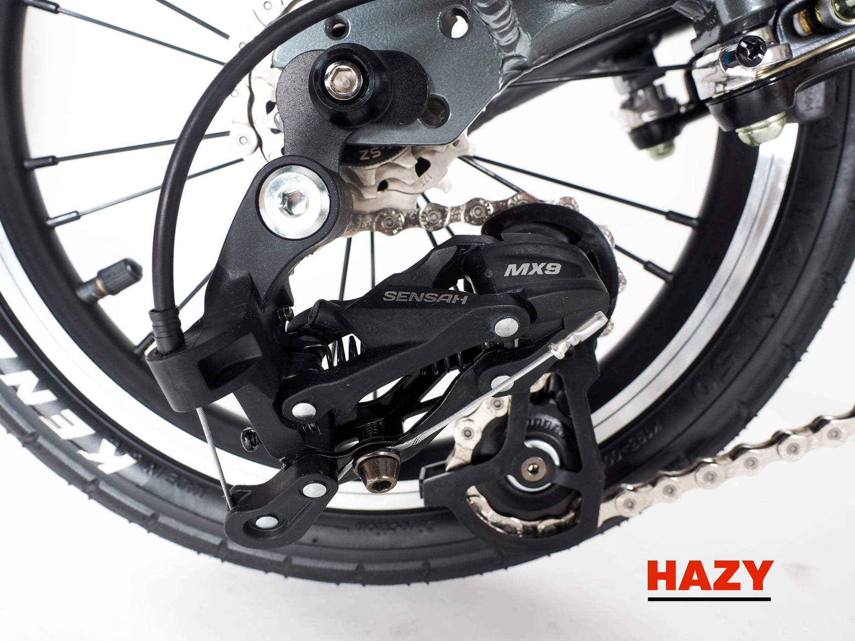 จักรยานพับ BACKER HAZY เฟรมอลู Sensah MX9 3 Speed 2021