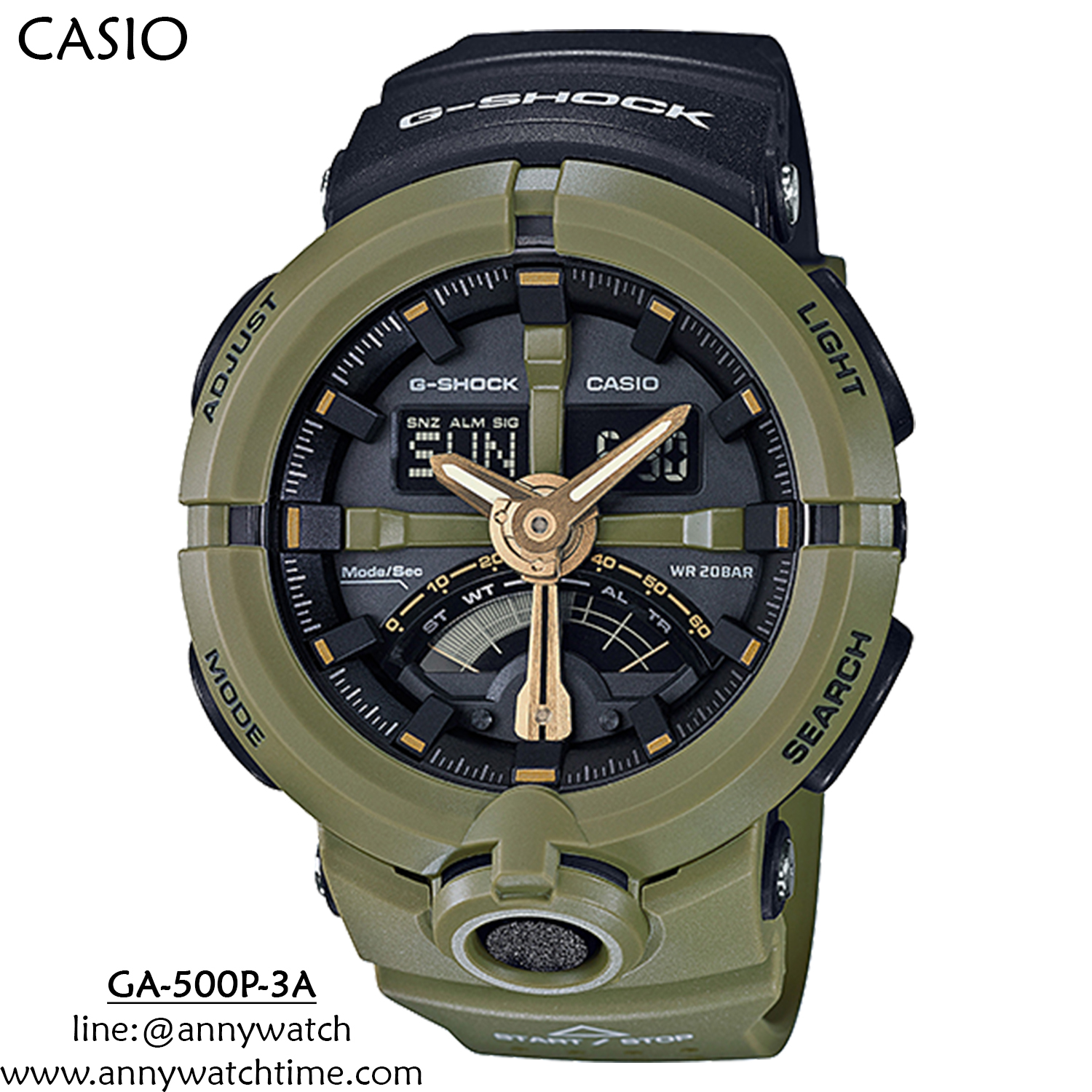 G-SHOCK GA-500P-3A