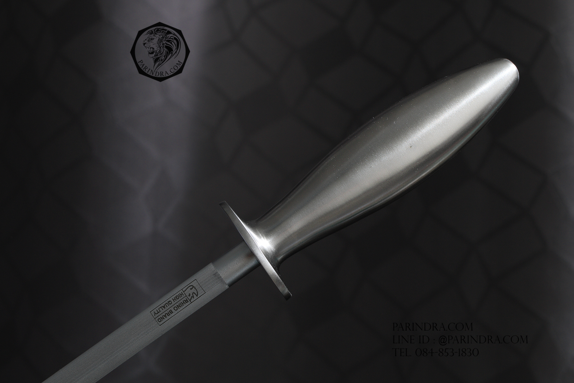 หินลับมีดแบบแท่ง ลับมีดเขียงหมู Sharpening Bar 12" Rhino Brand NO.6512 (ของแท้)