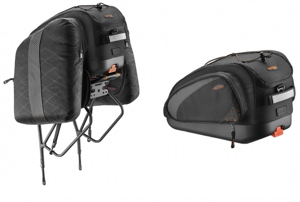 กระเป๋าวางบนตะแกรง กระเป๋าติดตะแกรงหลังปลดเร็ว ขั้นเทพ IBERA PakRak MultiMount Expandable Commuter Bag, IB-BA19