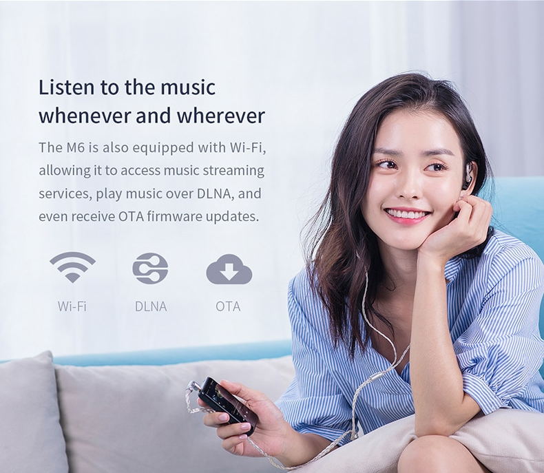 ขาย FiiO M6 DAP พกพา ชิป ES9018Q2C รองรับ Hi-Res , Bluetooth4.2 ประกันศูนย์ไทย