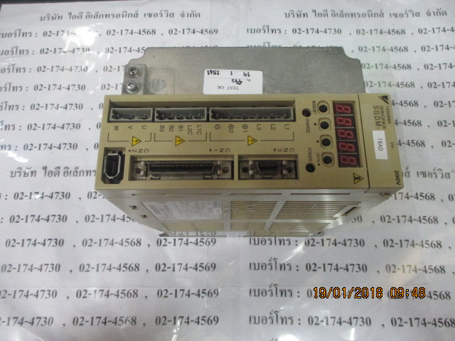SERVO DRIVE “ YASKAWA ” รุ่น SGDM-15AD