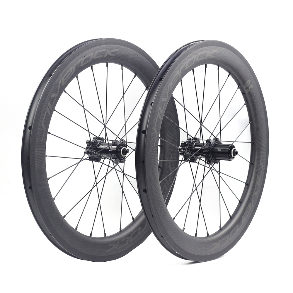 ล้อมินิ ล้อคาร์บอน SILVEROCK SR50 Carbon Wheels 451 20" 1 1/8" 22in 406 Disc Brake 50mm Clincher