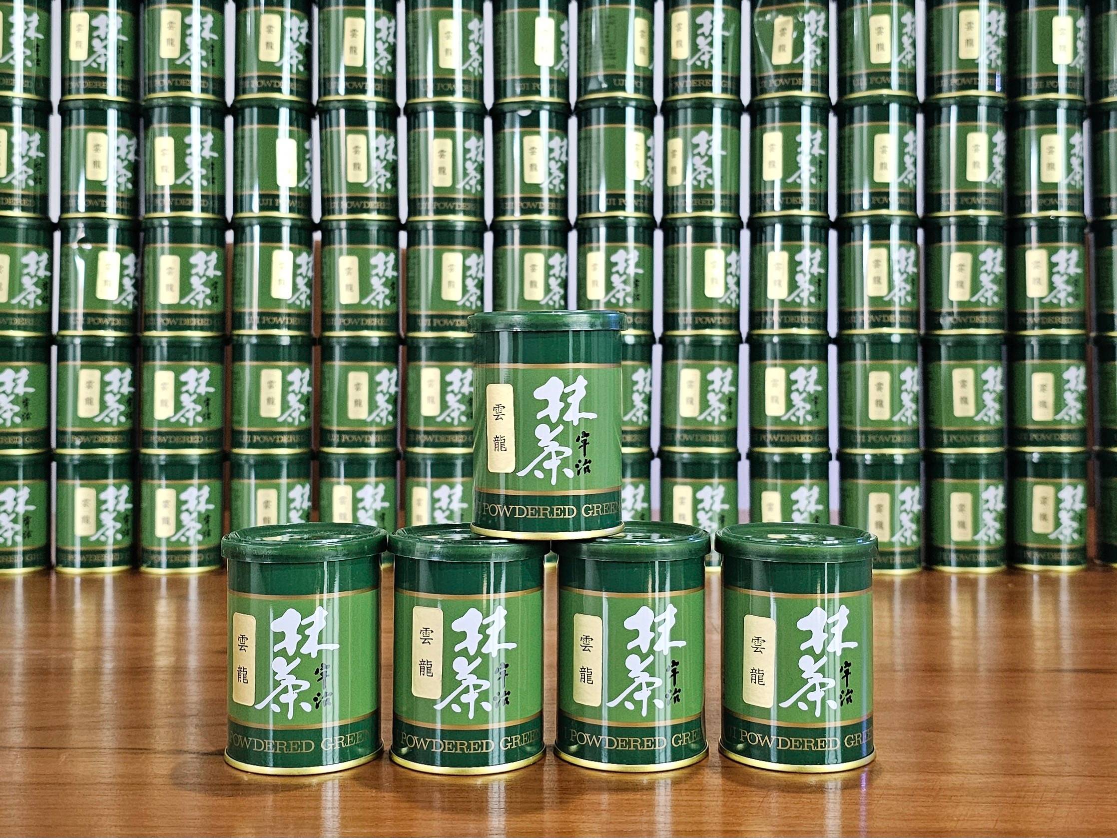 Houkouen Matcha 3 รุ่น 永楽 (Eiraku), 雲竜 (Unryu), 寿齢 (Jurei) ขนาด 40 กรัม