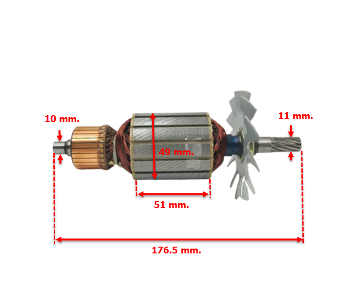 ทุ่น หินเจียรตรง(คอยาว) Makita มากีต้า 9105